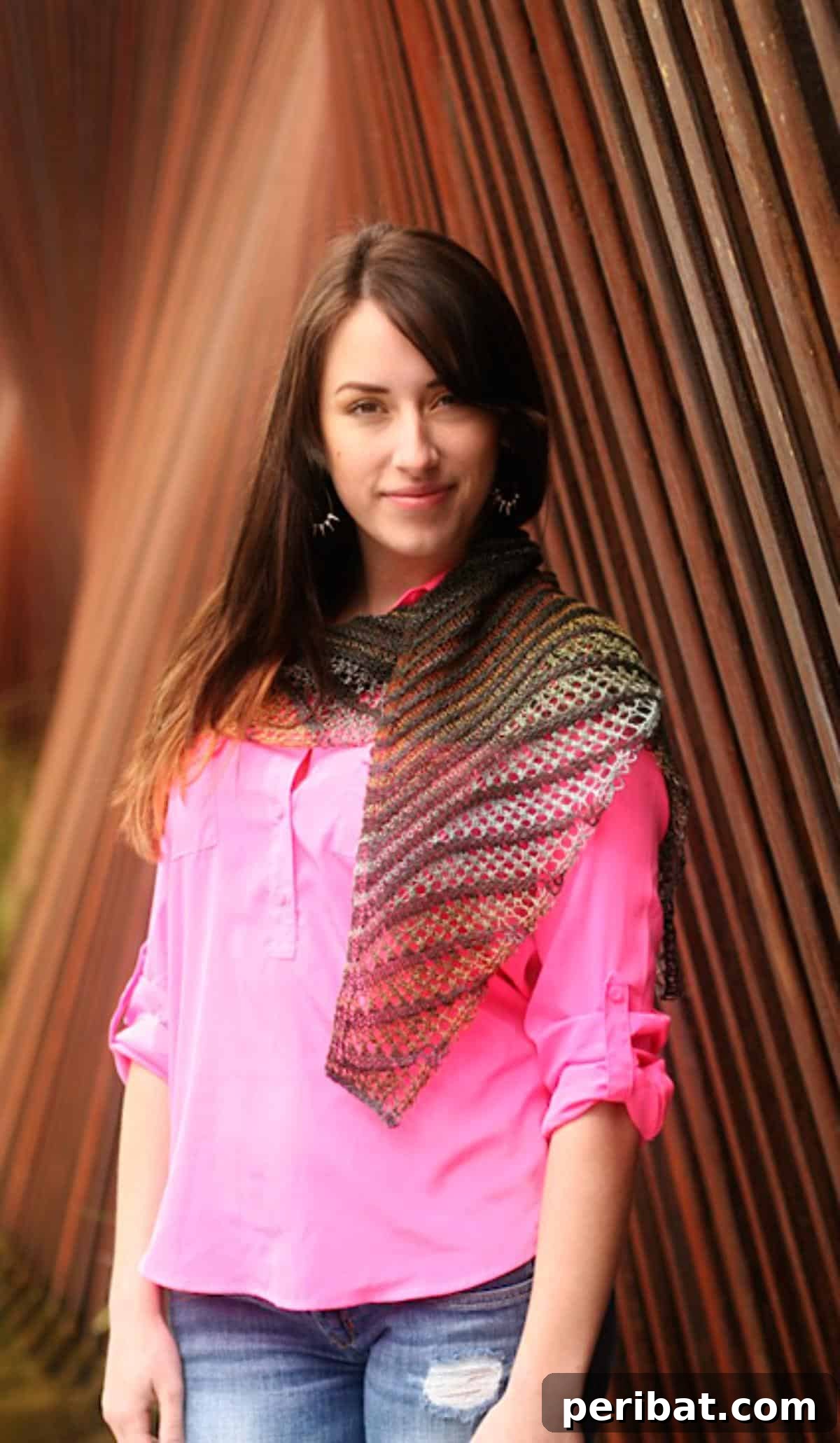 Knit Stunning Shawls: 34 Free Patterns and How-To Guides 7 Nymphalidea Shawl