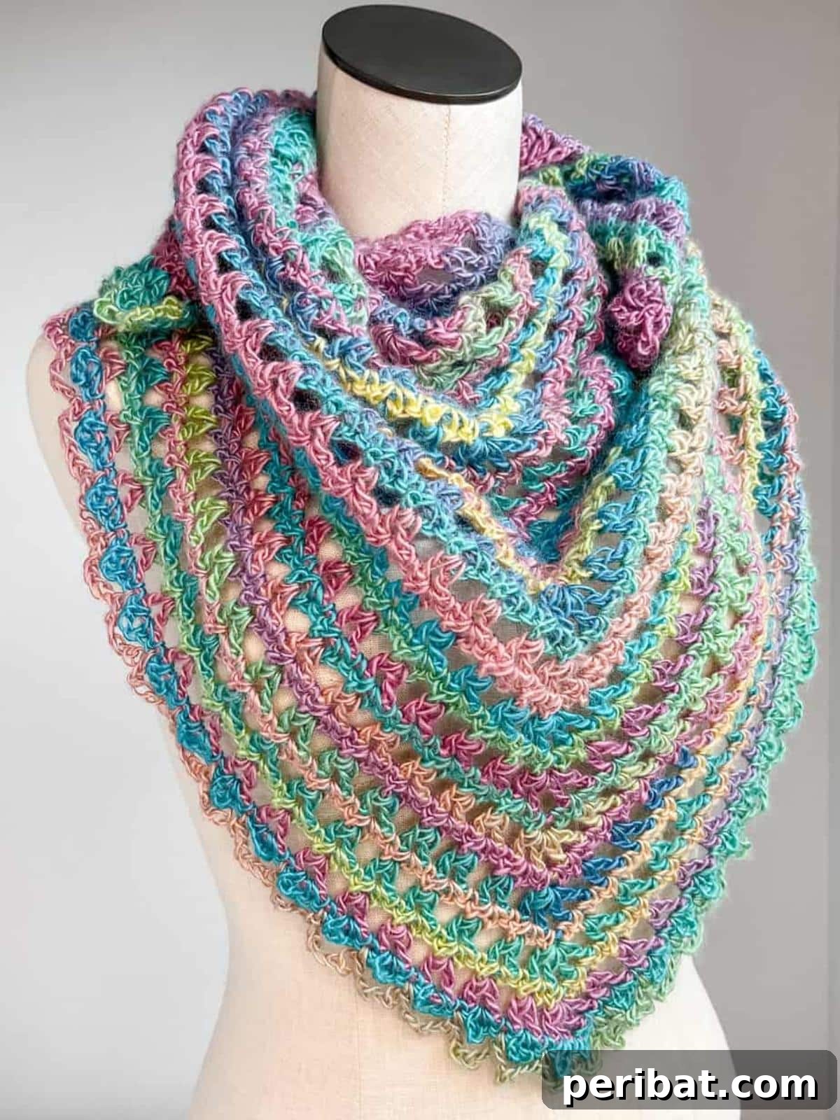 21 Cozy Red Heart Yarn Crochet Projects 3 Lacy Crochet Scarf