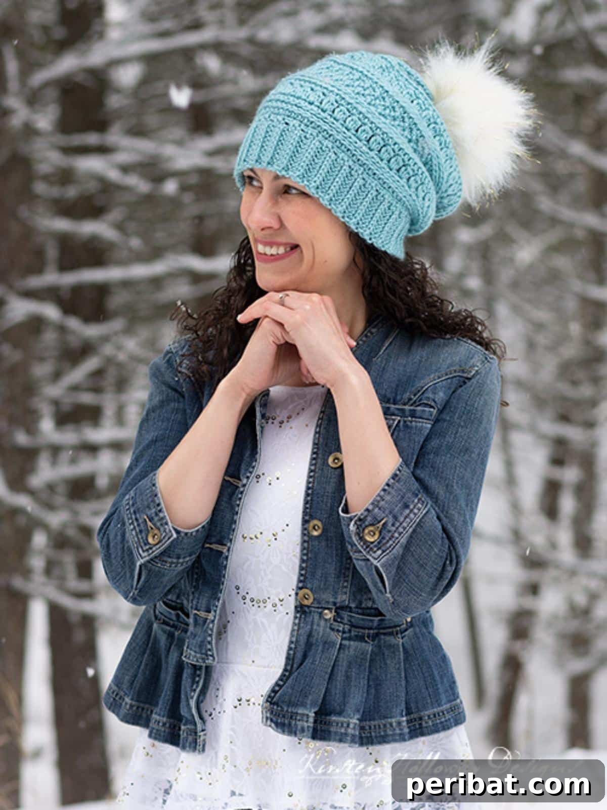 21 Cozy Red Heart Yarn Crochet Projects 5 Serendipity Slouch
