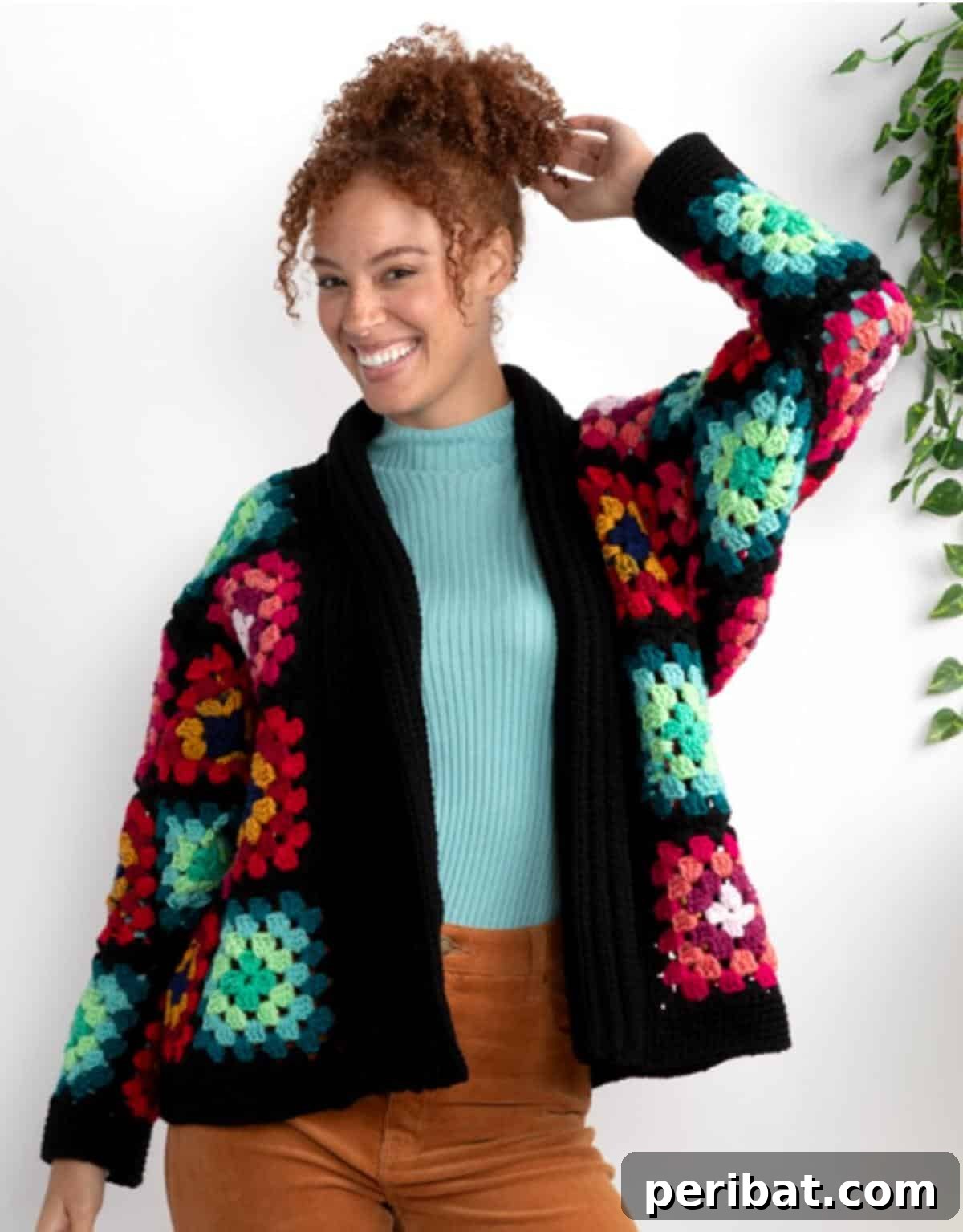 21 Cozy Red Heart Yarn Crochet Projects 10 Red Heart Cozy Crochet Granny Cardigan