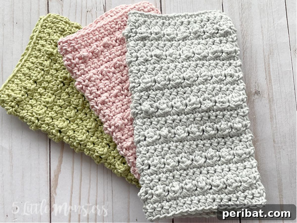 Cobble Stripe Dishcloths