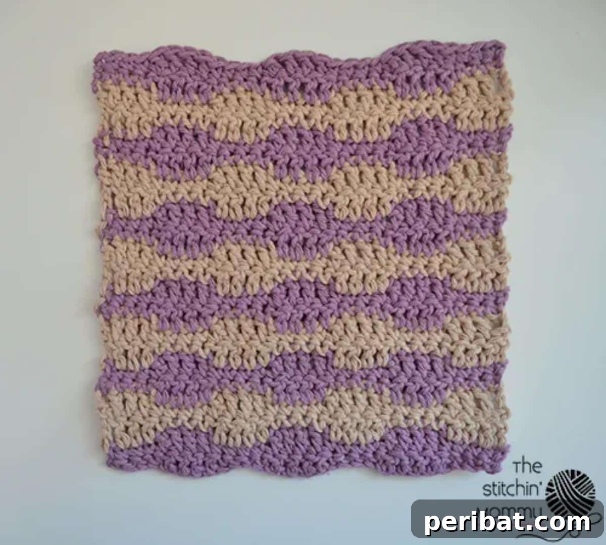 Little Waves Dishcloth