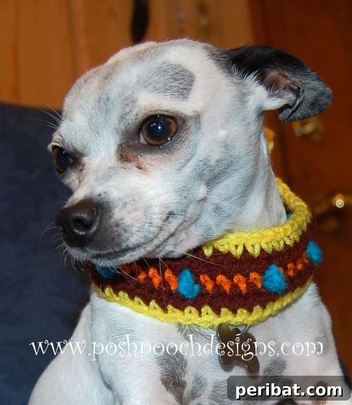 Heirloom Crochet: 40 Timeless Patterns 15 Festive 12 Collars of Christmas crochet pattern, featuring decorative and retro-style pet collars for dogs, perfect for holiday cheer.