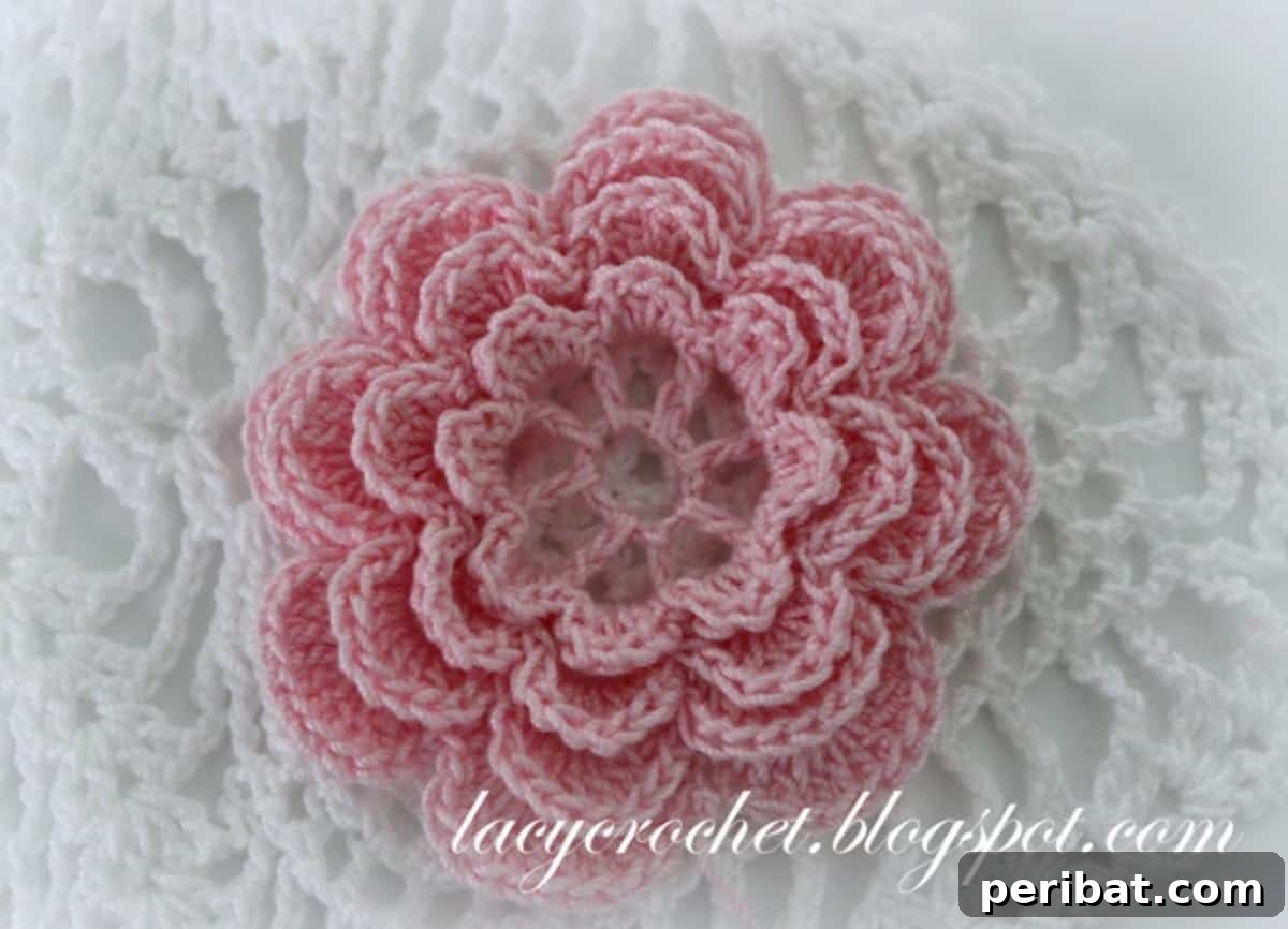 Heirloom Crochet: 40 Timeless Patterns 23 Intricate Crochet Irish Rose pattern, showcasing realistic petals and a beautiful blooming effect, capturing captivating Irish charm for decorative use.