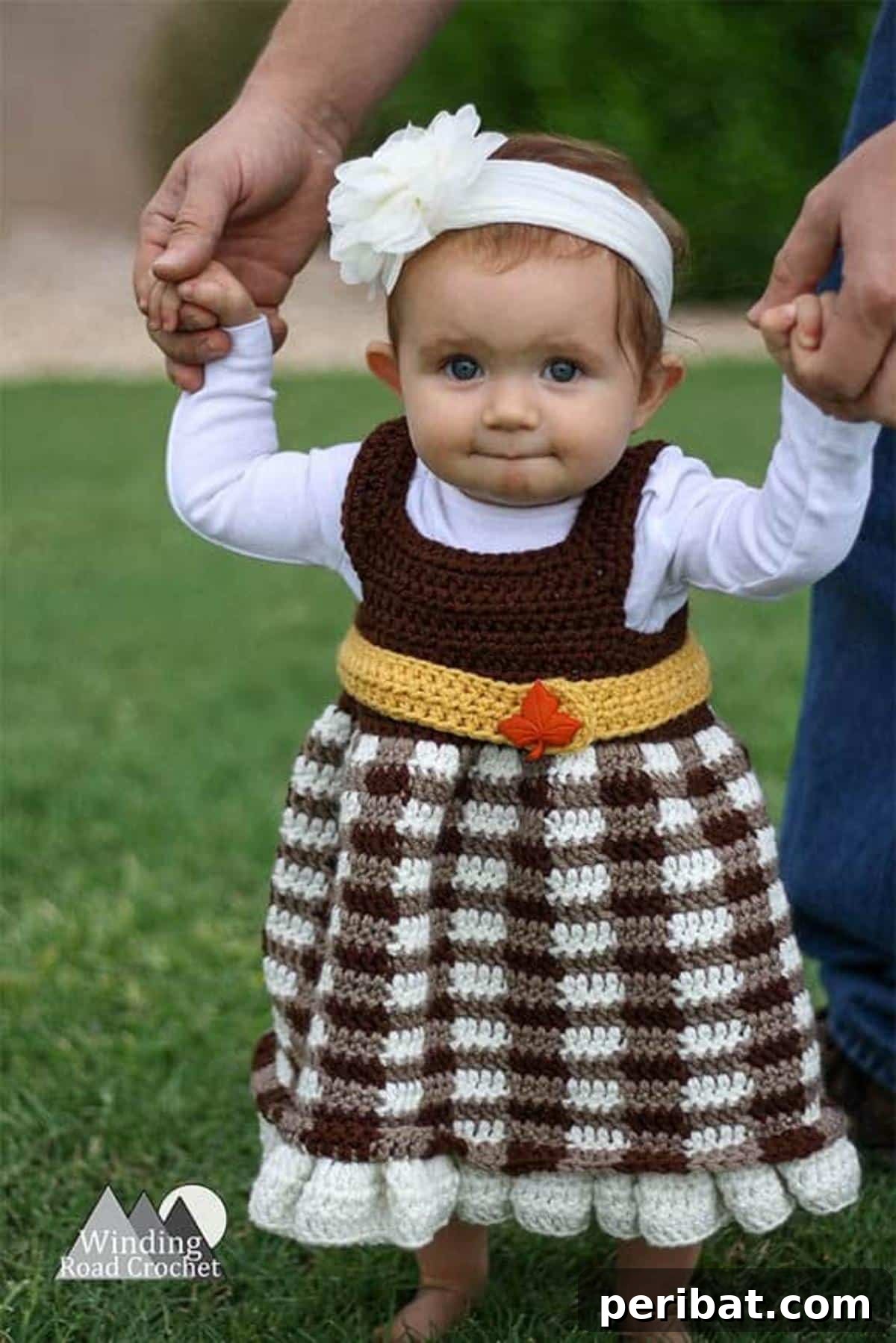 Forty Essential Autumn Crochet Projects 35 Simply Fall Baby Dress