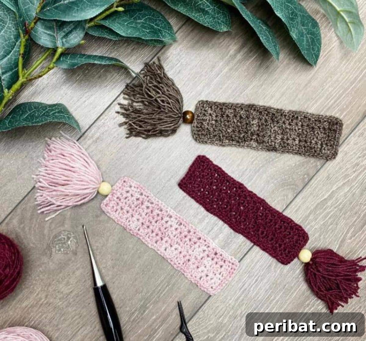 36 Free Crochet Bookmark Designs 26 A bold 'Mark My Words' Bookmark with a strong textual statement.