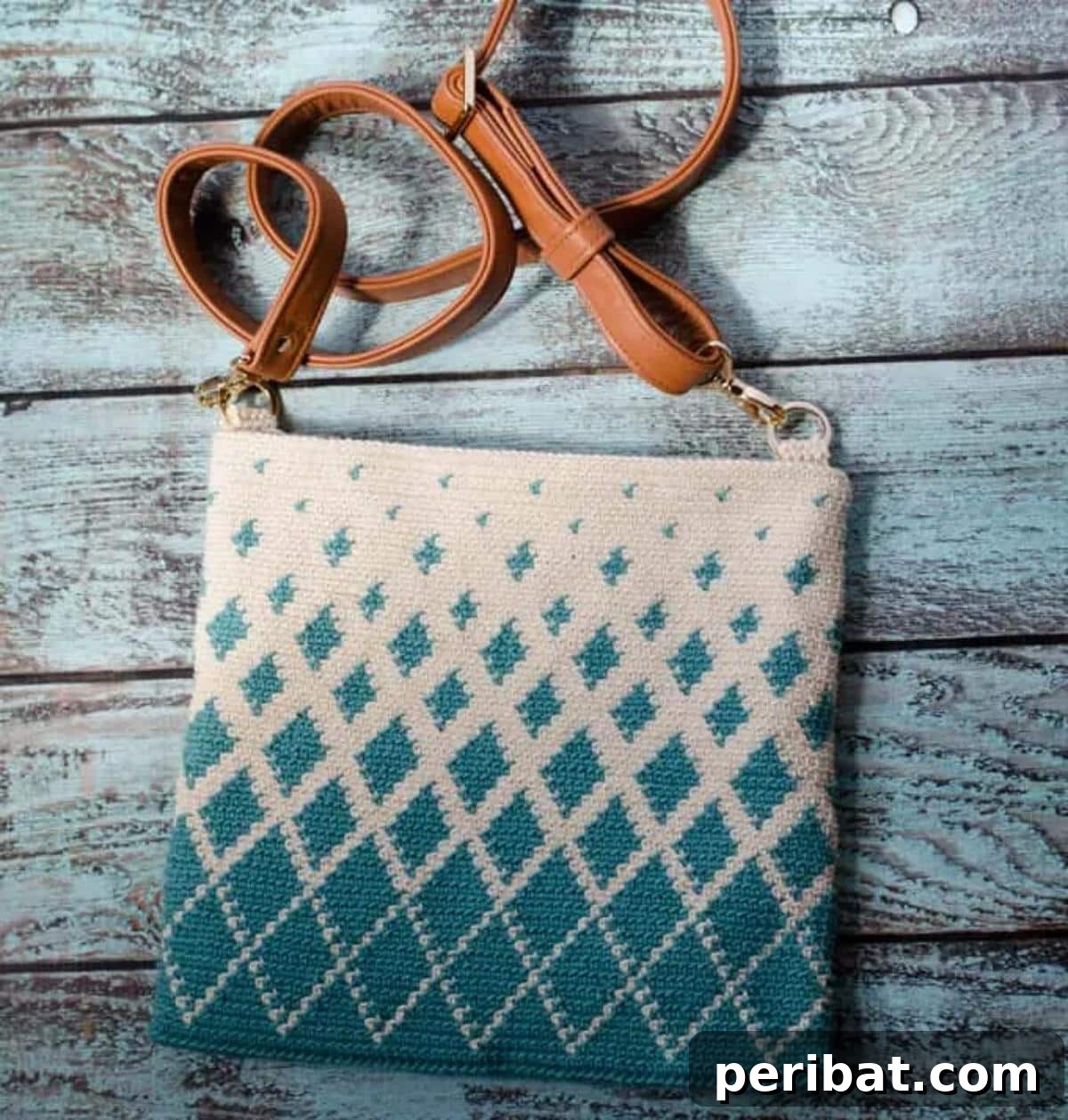 27 Unique Tapestry Crochet Patterns 5 Stylish Titan Tapestry Crochet Crossbody Bag