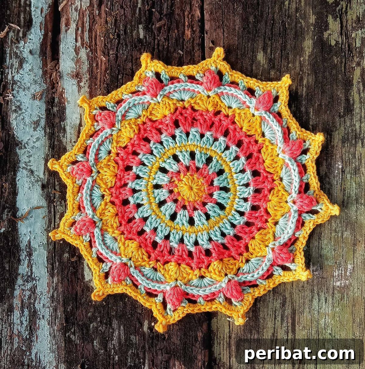 40 Charming Free Crochet Doily Designs 15 Asti Doily
