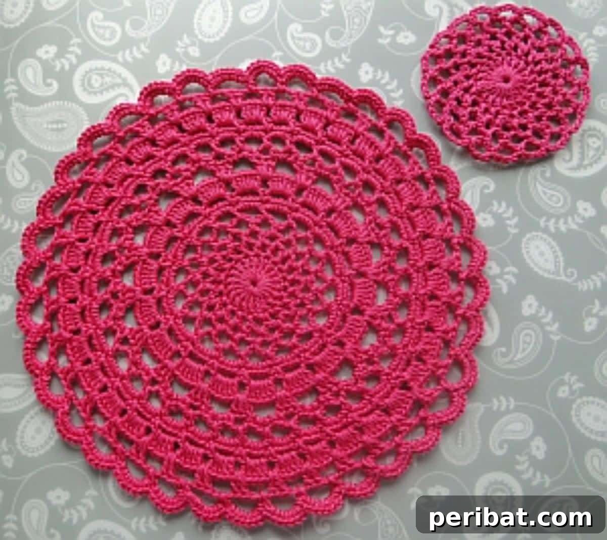 40 Charming Free Crochet Doily Designs 23 Lacy Crochet Doily