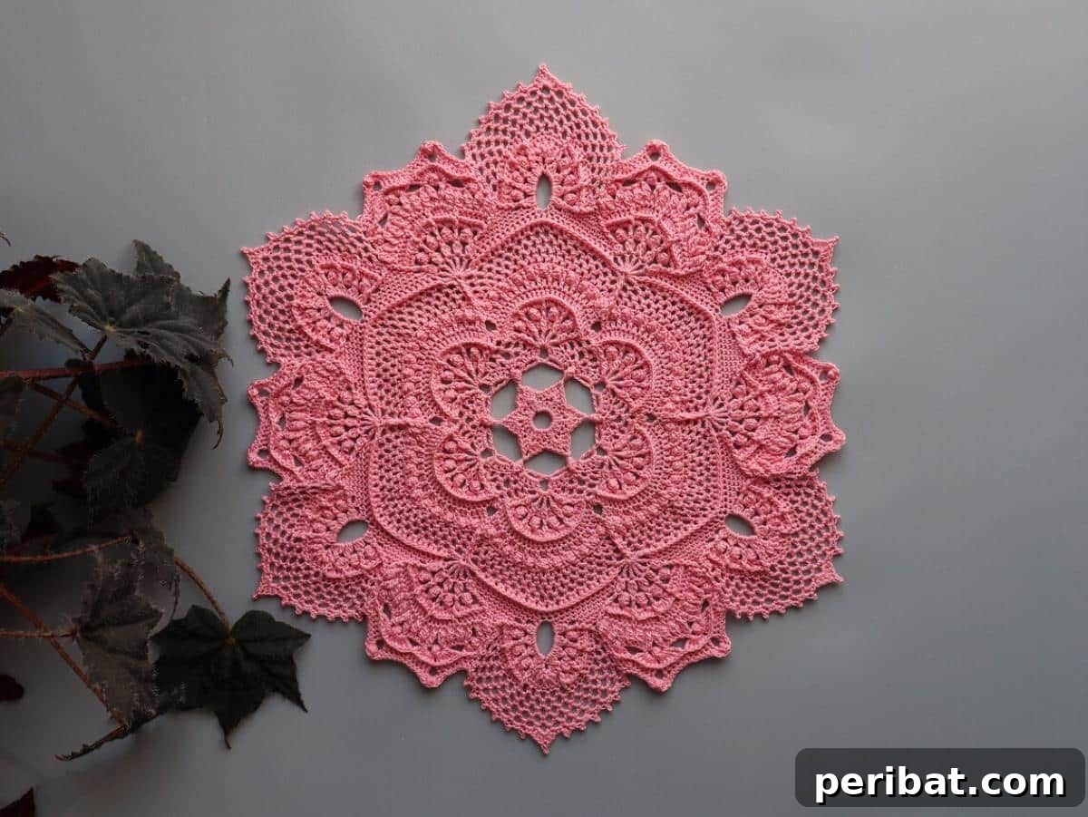 40 Charming Free Crochet Doily Designs 38 Crochet Lace Doily