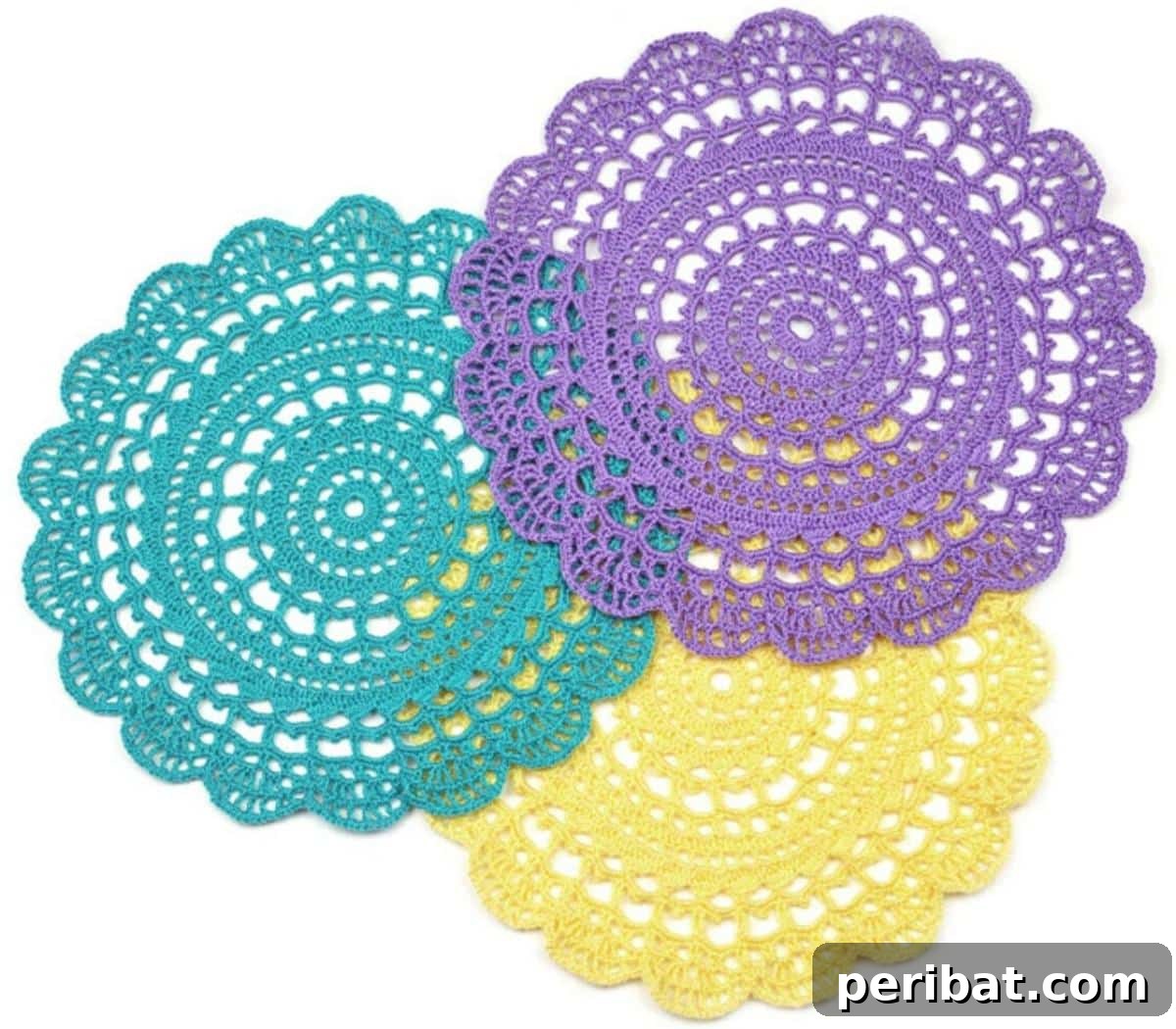 40 Charming Free Crochet Doily Designs 41 First-Timer Crochet Doilies