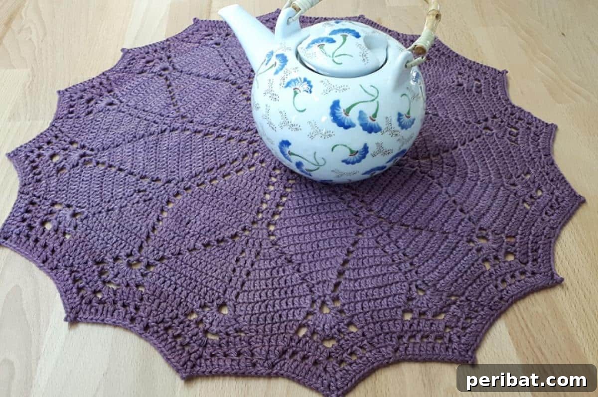 40 Charming Free Crochet Doily Designs 9 Easy Crochet Diamonds Doily
