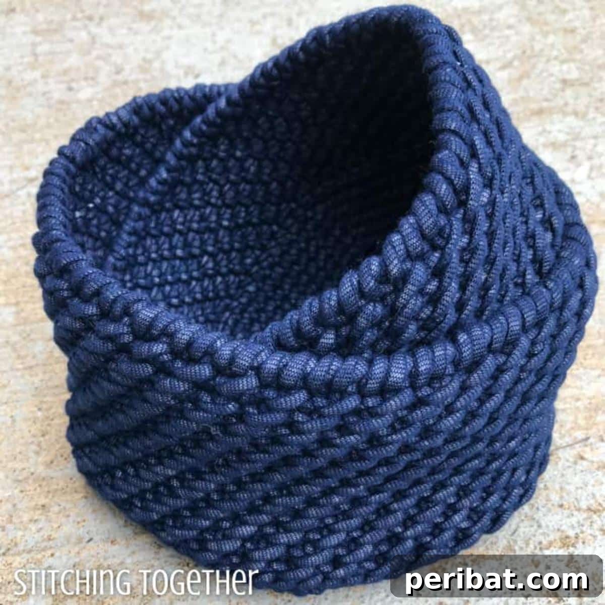 26 Quick & Cozy Chunky Crochet Projects 21 A set of Beverly Bulky Yarn Crochet Baskets in two sizes, perfect for stylish organization and home decor.