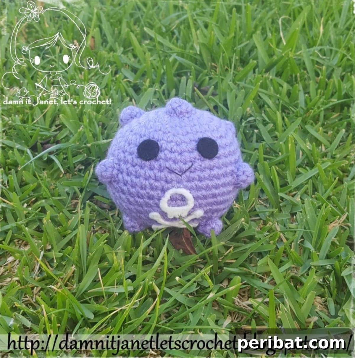 Gotta Stitch 'Em All Ultimate Pokemon Crochet Collection 11 Round Plush Koffing
