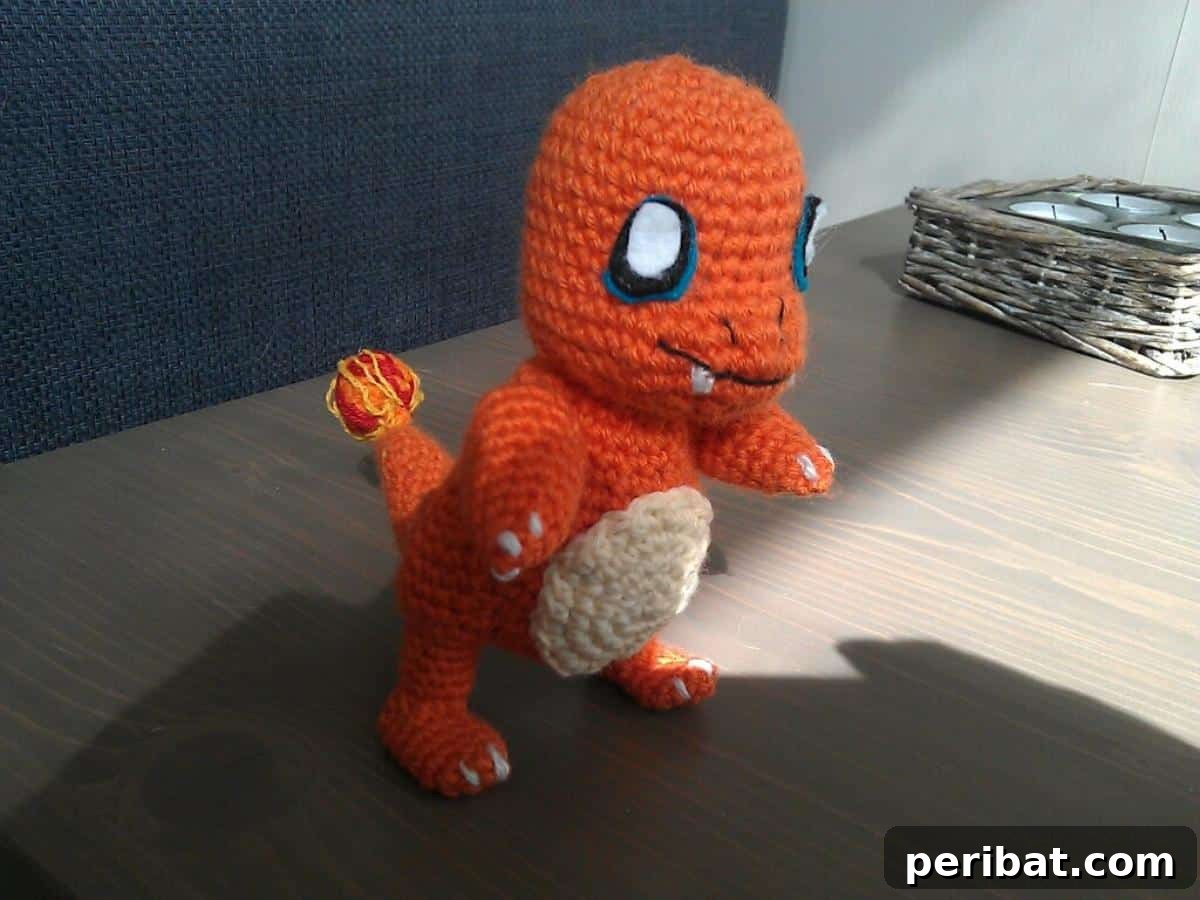 Gotta Stitch 'Em All Ultimate Pokemon Crochet Collection 12 Crochet Charmander