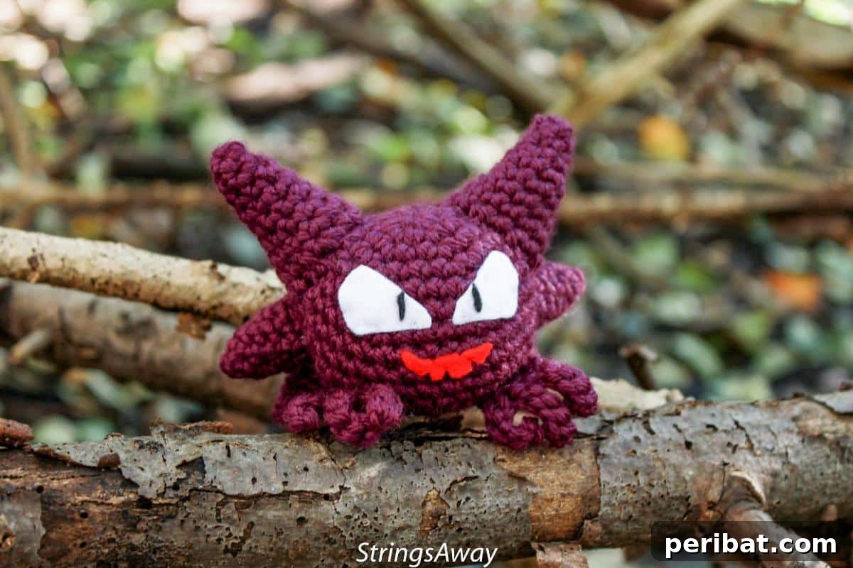 Gotta Stitch 'Em All Ultimate Pokemon Crochet Collection 13 Haunter Amigurumi