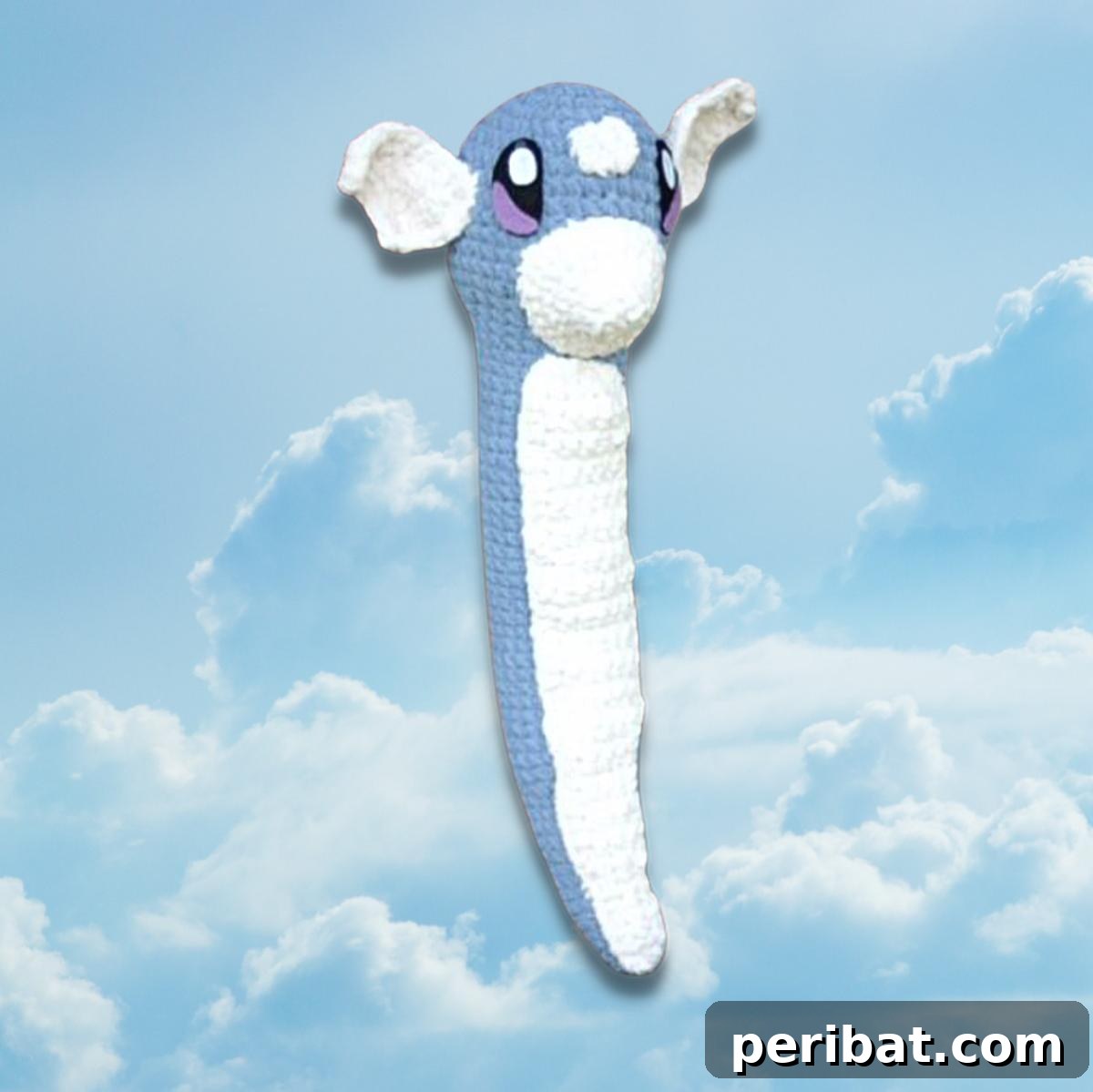 Gotta Stitch 'Em All Ultimate Pokemon Crochet Collection 17 Giant Crochet Dratini
