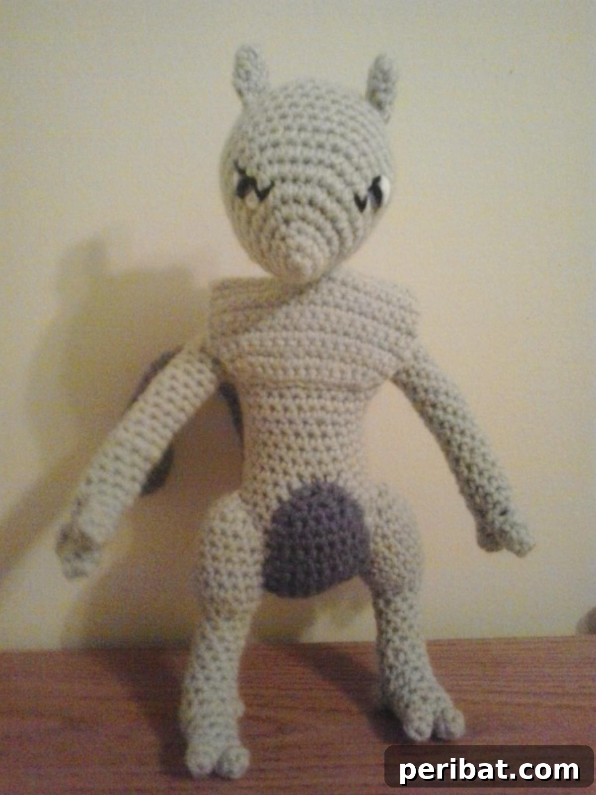 Gotta Stitch 'Em All Ultimate Pokemon Crochet Collection 19 Crochet Mewtwo Doll