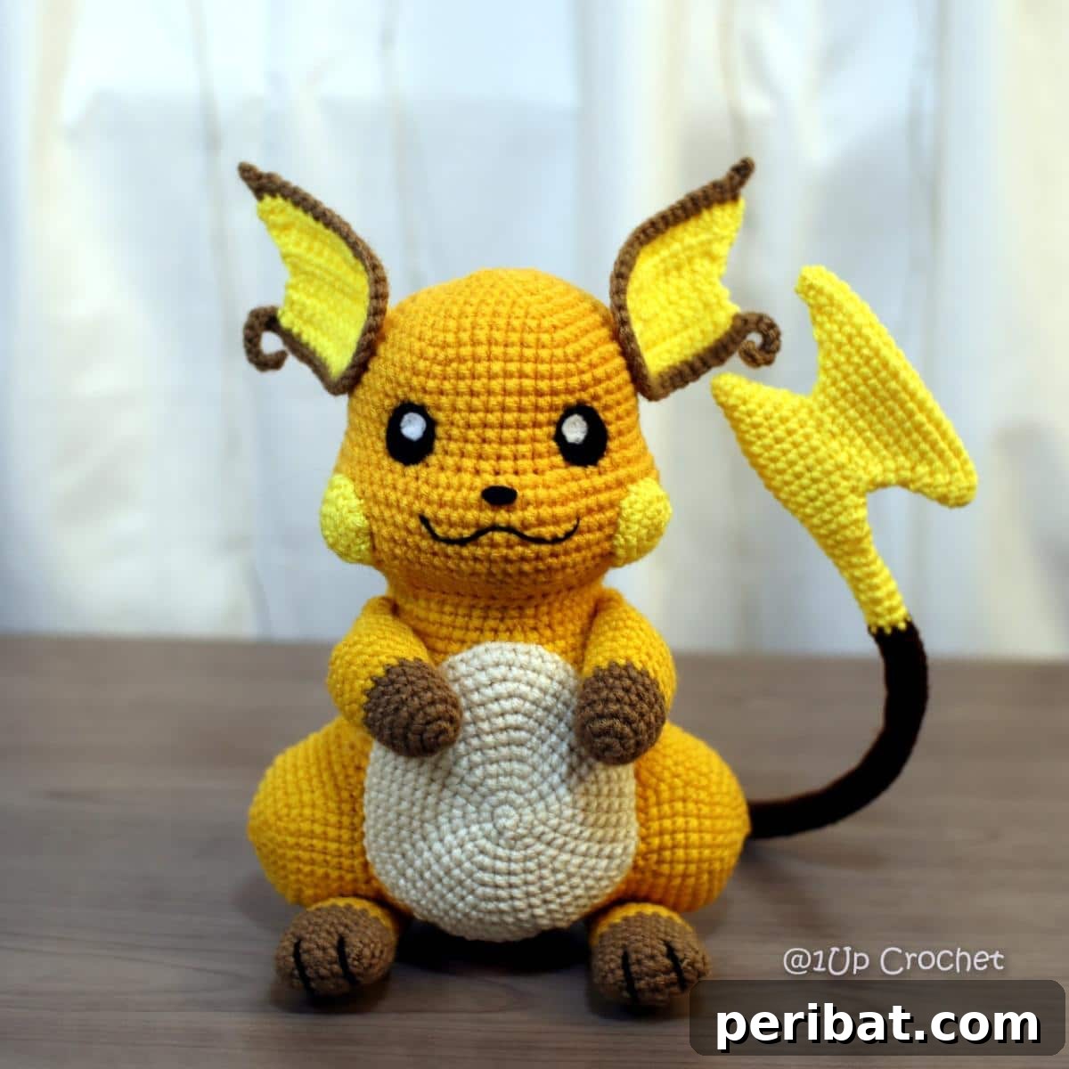 Gotta Stitch 'Em All Ultimate Pokemon Crochet Collection 20 Raichu Amigurumi
