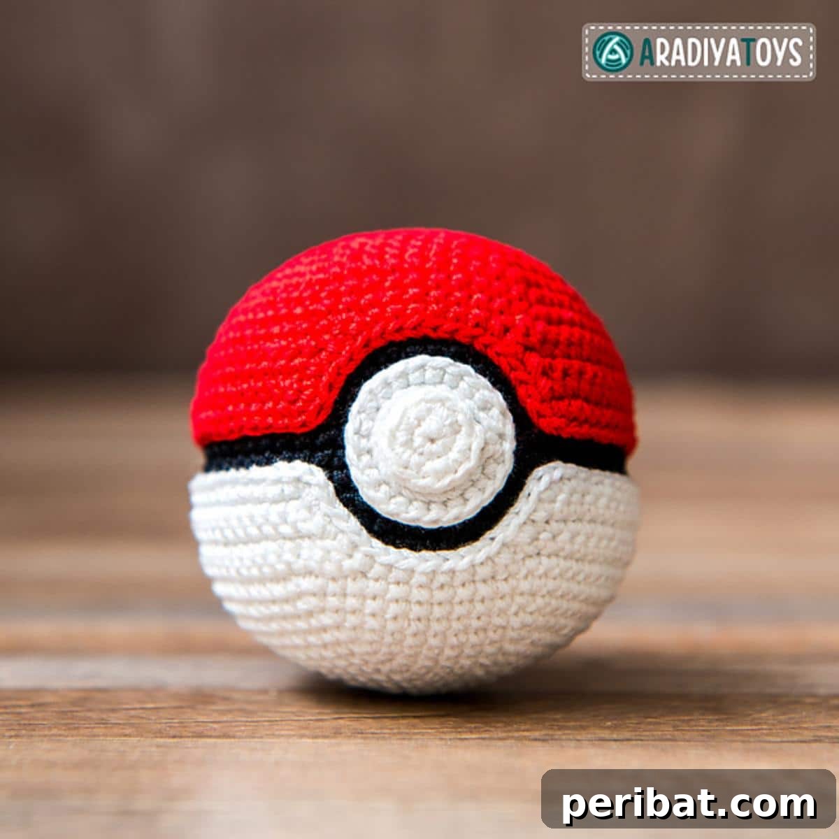 Gotta Stitch 'Em All Ultimate Pokemon Crochet Collection 3 Crochet Pokeball From “Pokemon”