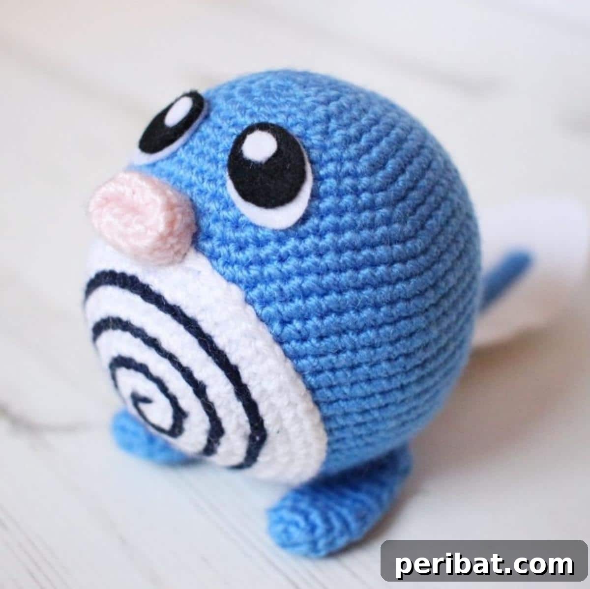 Gotta Stitch 'Em All Ultimate Pokemon Crochet Collection 21 Poliwag Amigurumi