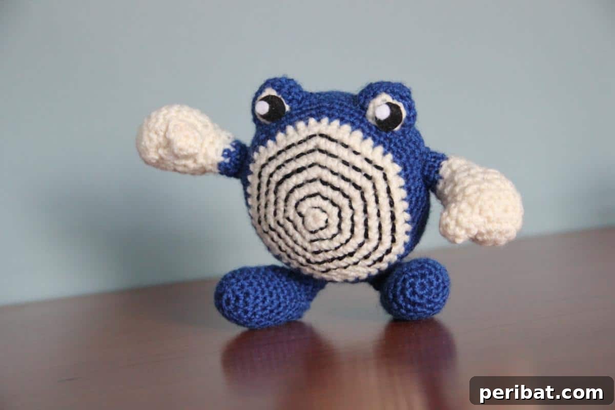 Gotta Stitch 'Em All Ultimate Pokemon Crochet Collection 27 Crochet Poliwhirl