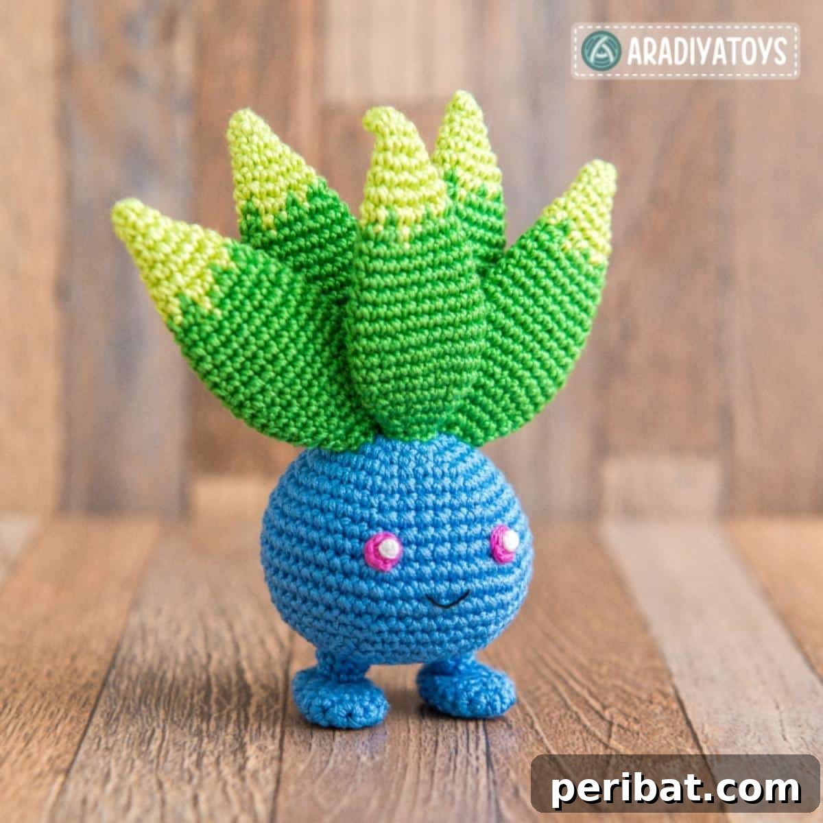Gotta Stitch 'Em All Ultimate Pokemon Crochet Collection 34 Crochet Oddish