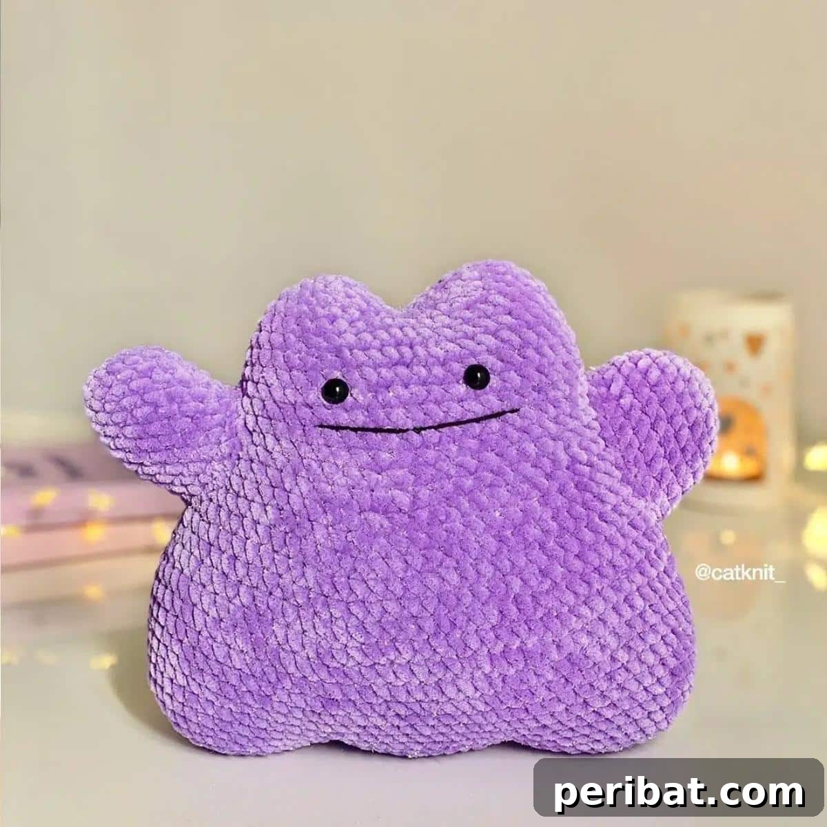 Gotta Stitch 'Em All Ultimate Pokemon Crochet Collection 35 Ditto Amigurumi
