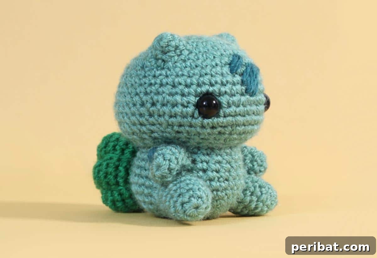Gotta Stitch 'Em All Ultimate Pokemon Crochet Collection 5 Crochet Bulbasaur