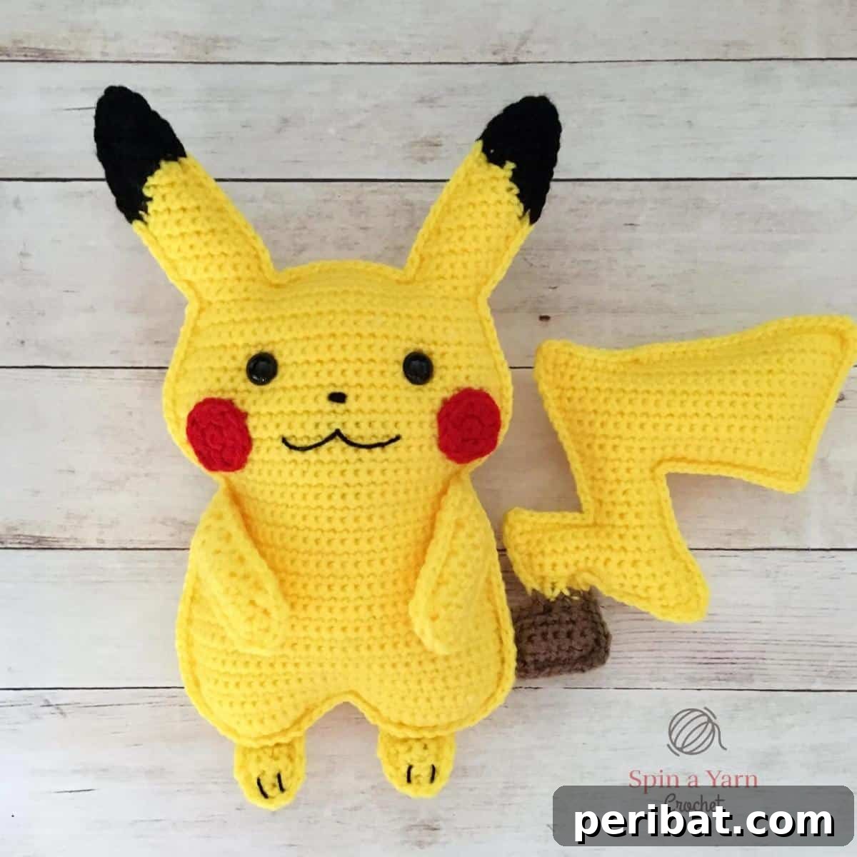 Gotta Stitch 'Em All Ultimate Pokemon Crochet Collection 6 Crochet Pikachu