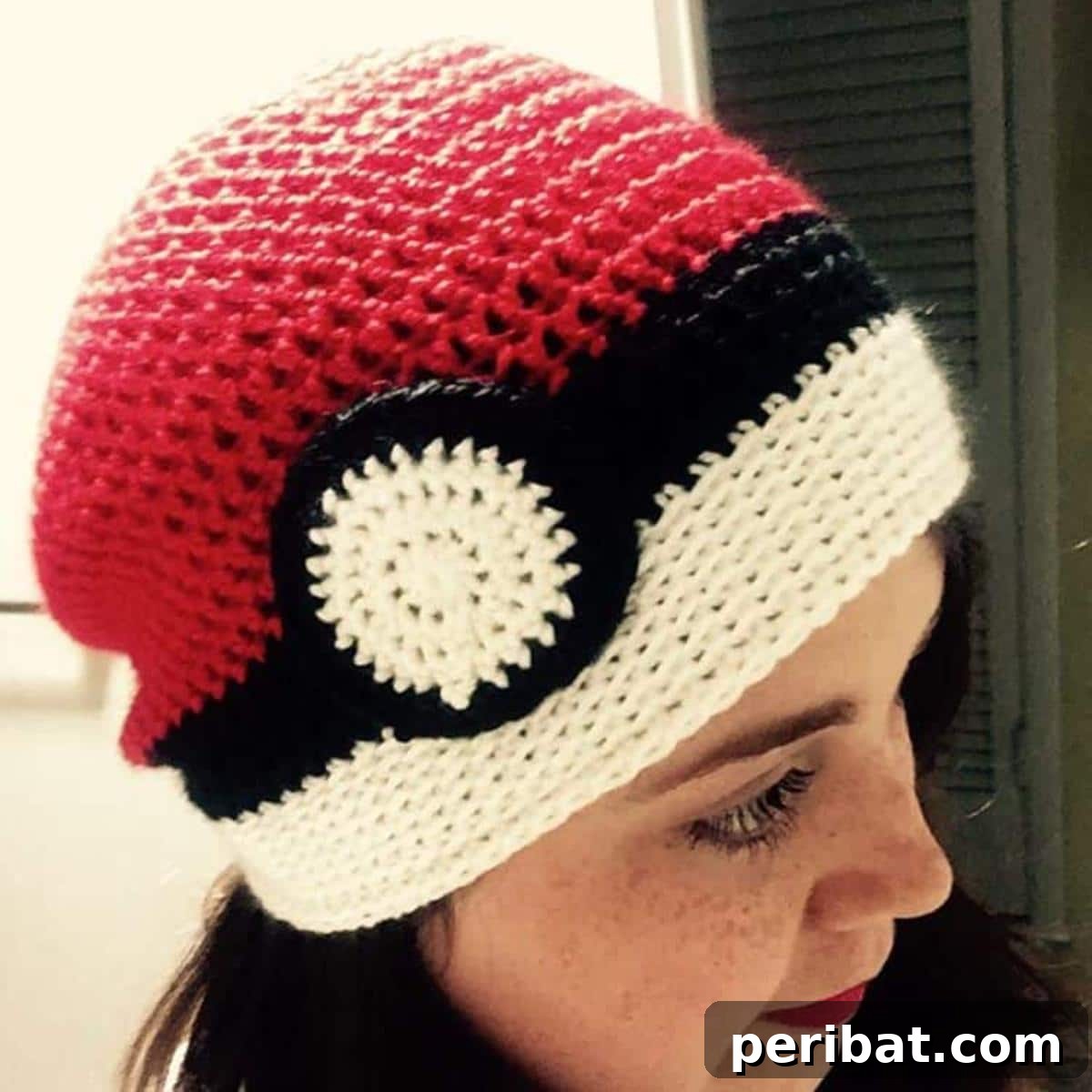 Gotta Stitch 'Em All Ultimate Pokemon Crochet Collection 9 Crochet Pokemon Ball Beanie Hat