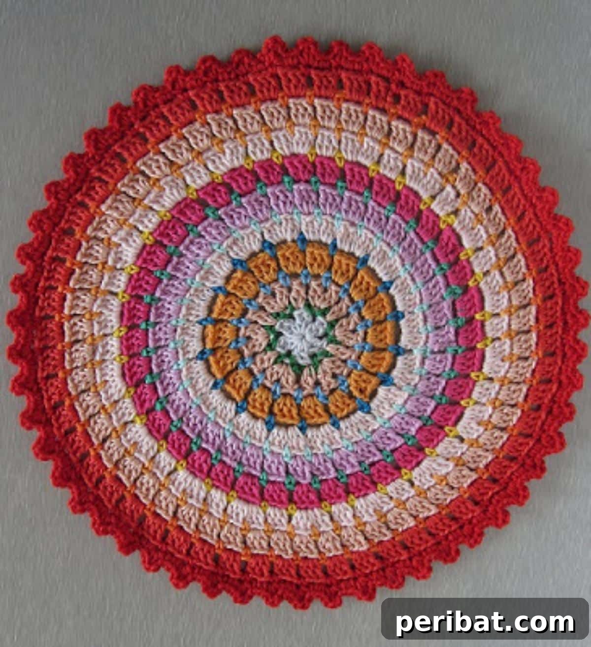 Creative Coziness: 38 Crochet Rug Ideas 24 Crochet Rosetta Rug