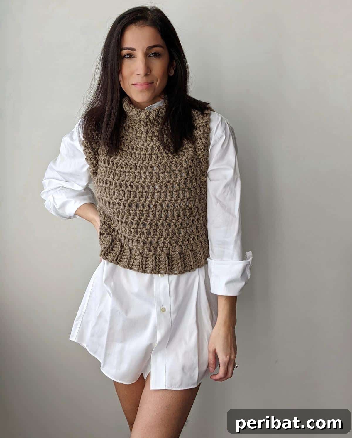 40 Chic Crochet Vest Designs 8 Best Dressed Vest - A sophisticated crochet vest design featuring unique stitch patterns and a flattering silhouette, ideal for elegant occasions.