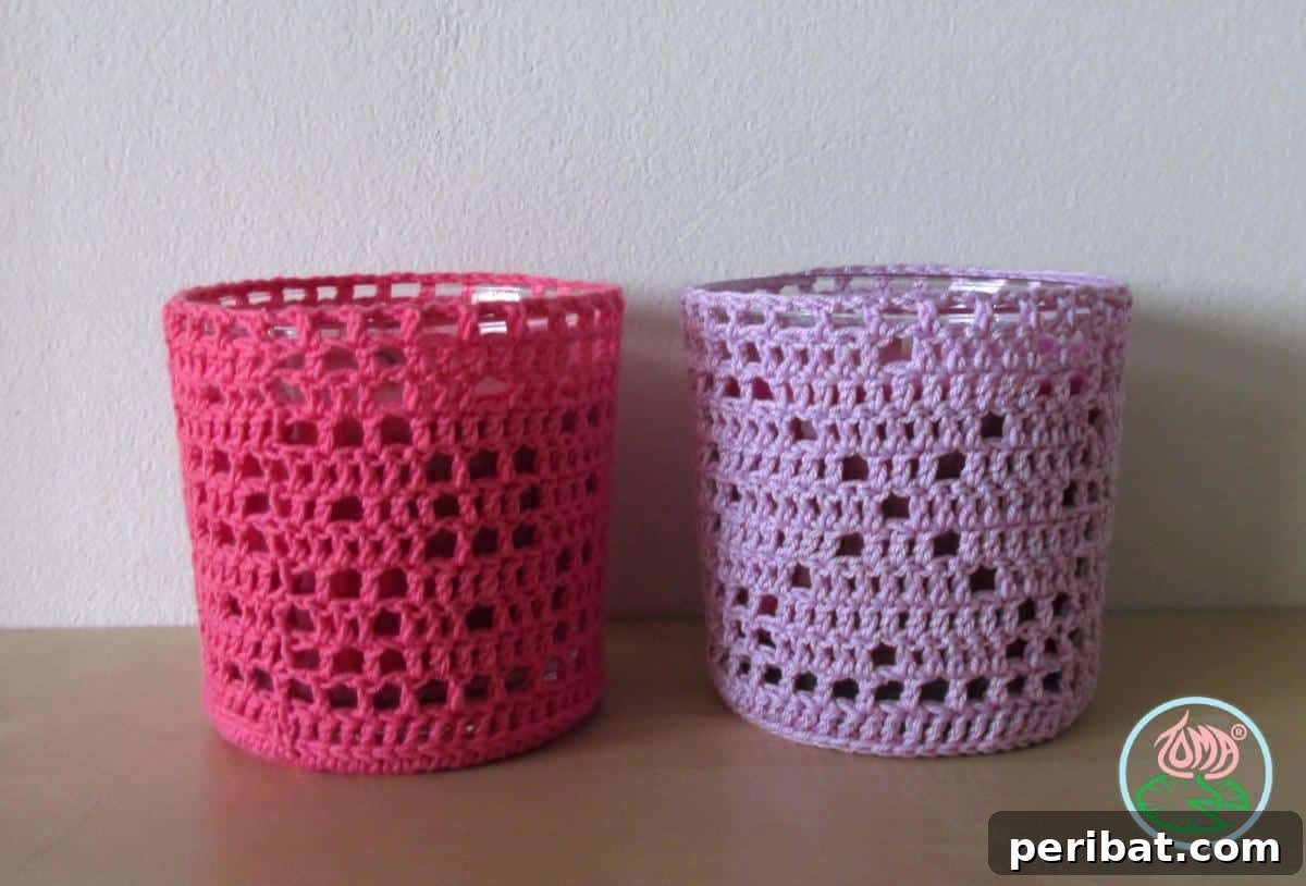 Crochet IKEA Candle Cozies