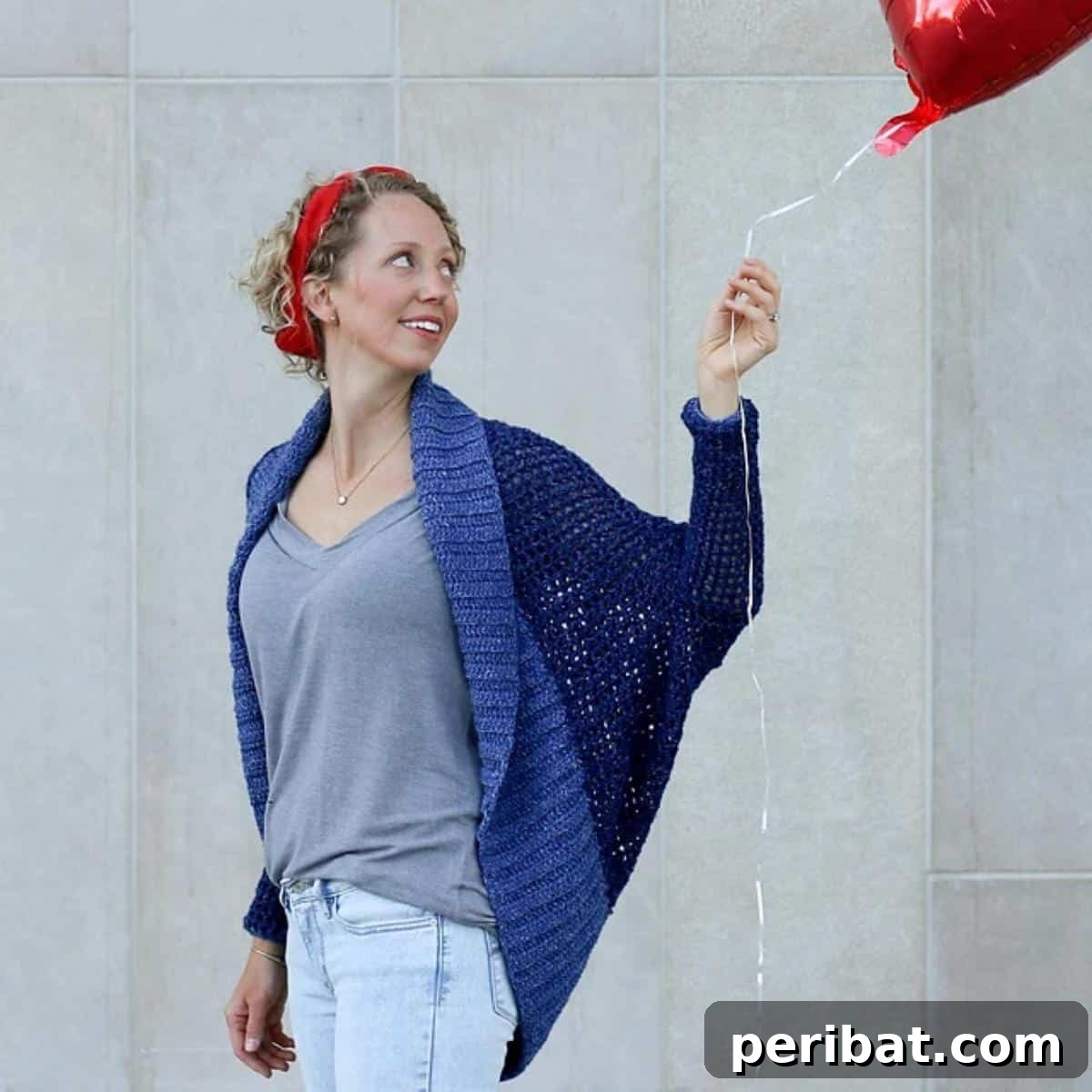 Lightweight + Easy Crochet Shrug