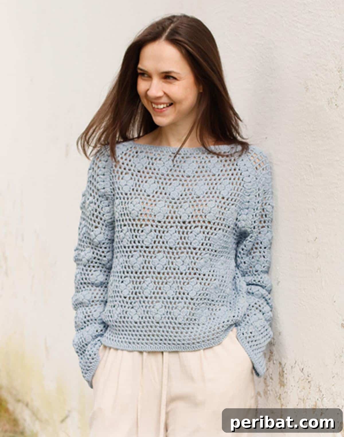 Crochet Cloud Catcher Jumper