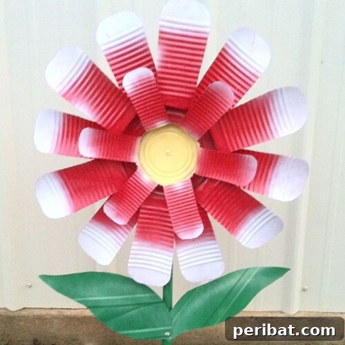 Tin Can Treasures: Transforming Recycled Metal into Stunning Home Decor 25 Unique tin can flower decor with faded colors
