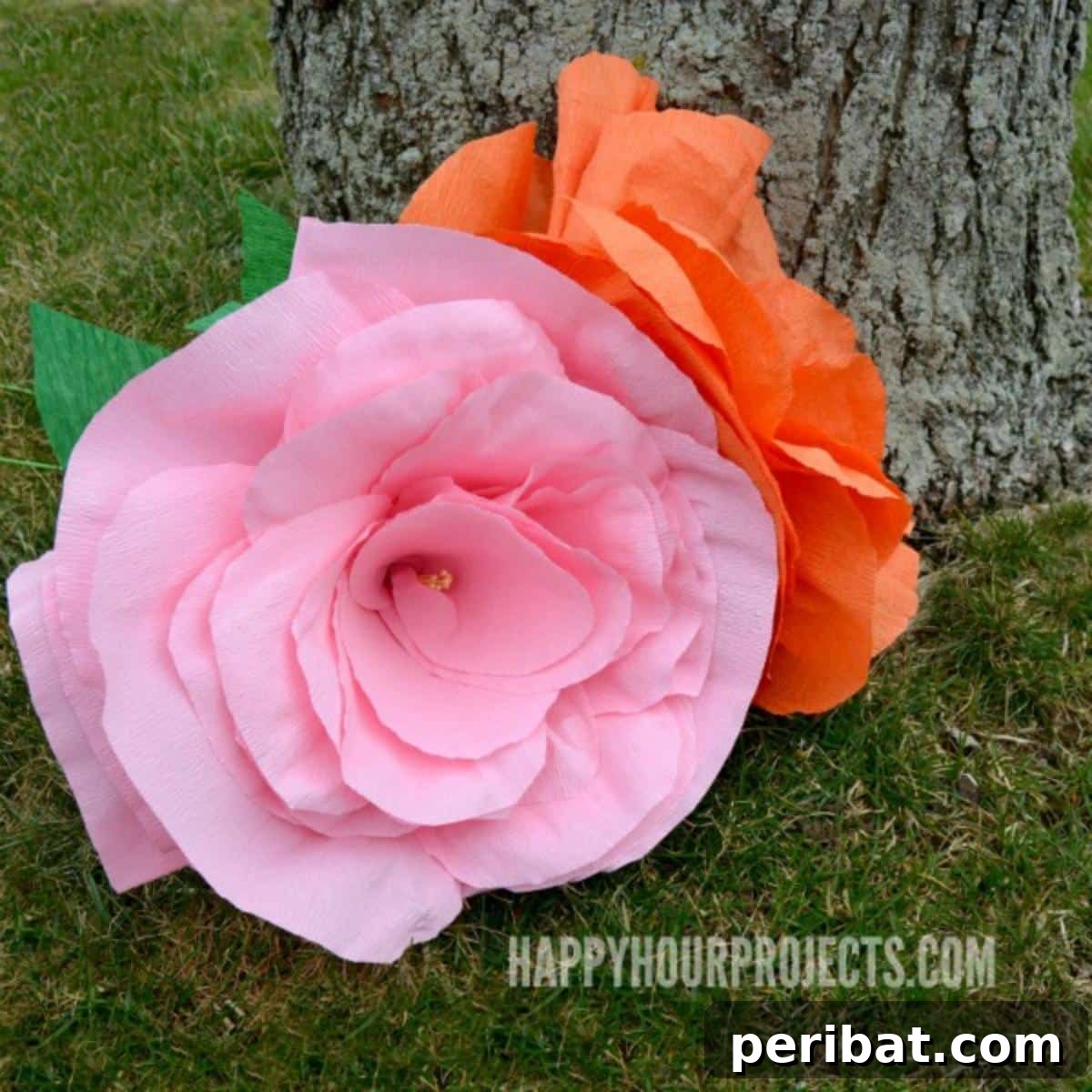 Master the Art of Crepe Paper Flowers: 25 DIY Projects 11 How to make Giant Crepe Paper Flowers for dramatic decor or photoshoots.