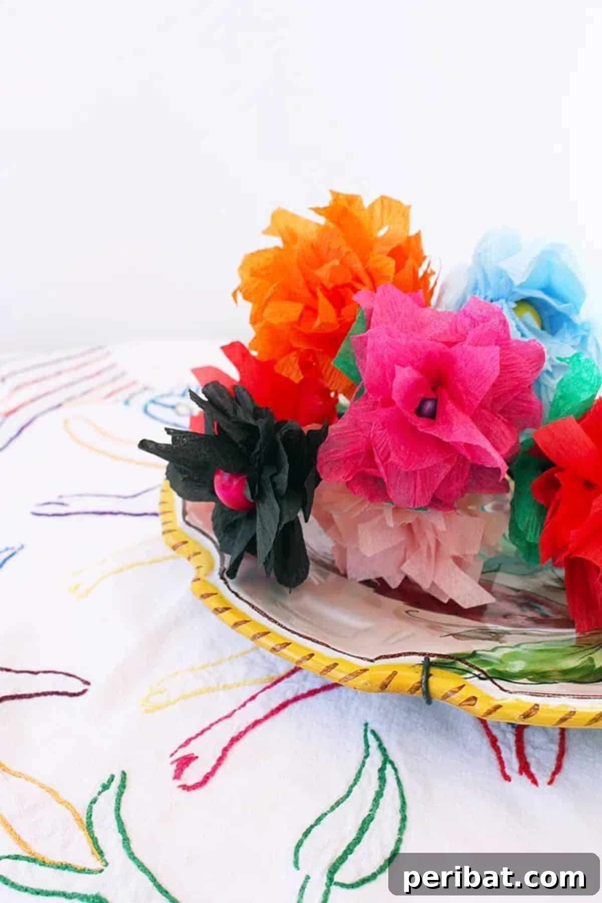 Master the Art of Crepe Paper Flowers: 25 DIY Projects 4 Quick and Easy Crepe Paper Flowers, perfect for instant home decor in just five minutes.