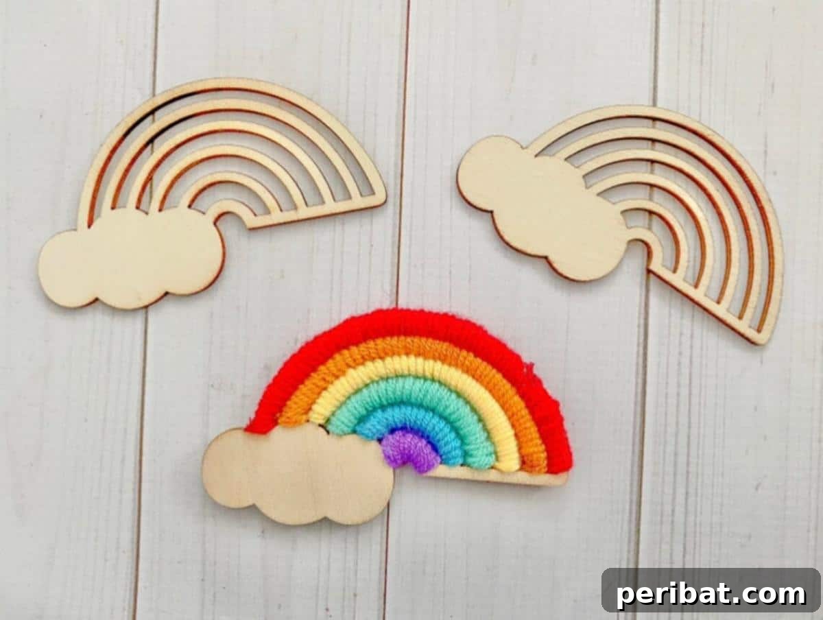40 Brilliant Rainbow Craft Projects 40 Kids engaged in a fun rainbow craft project at a birthday party