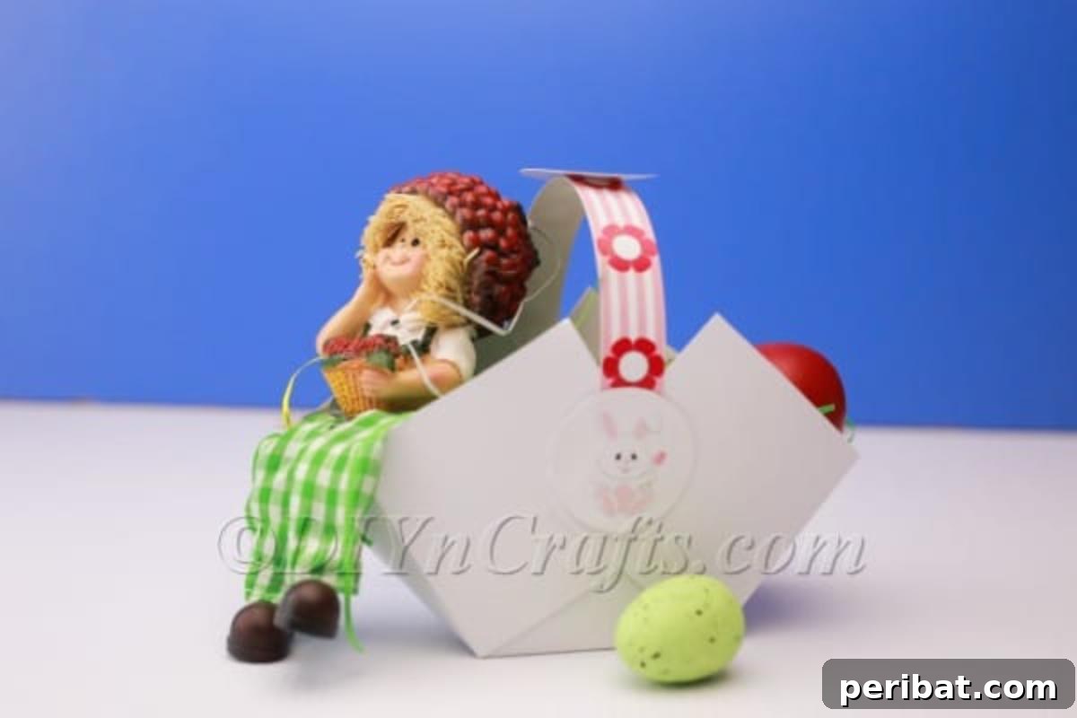 DIY Paper Easter Basket