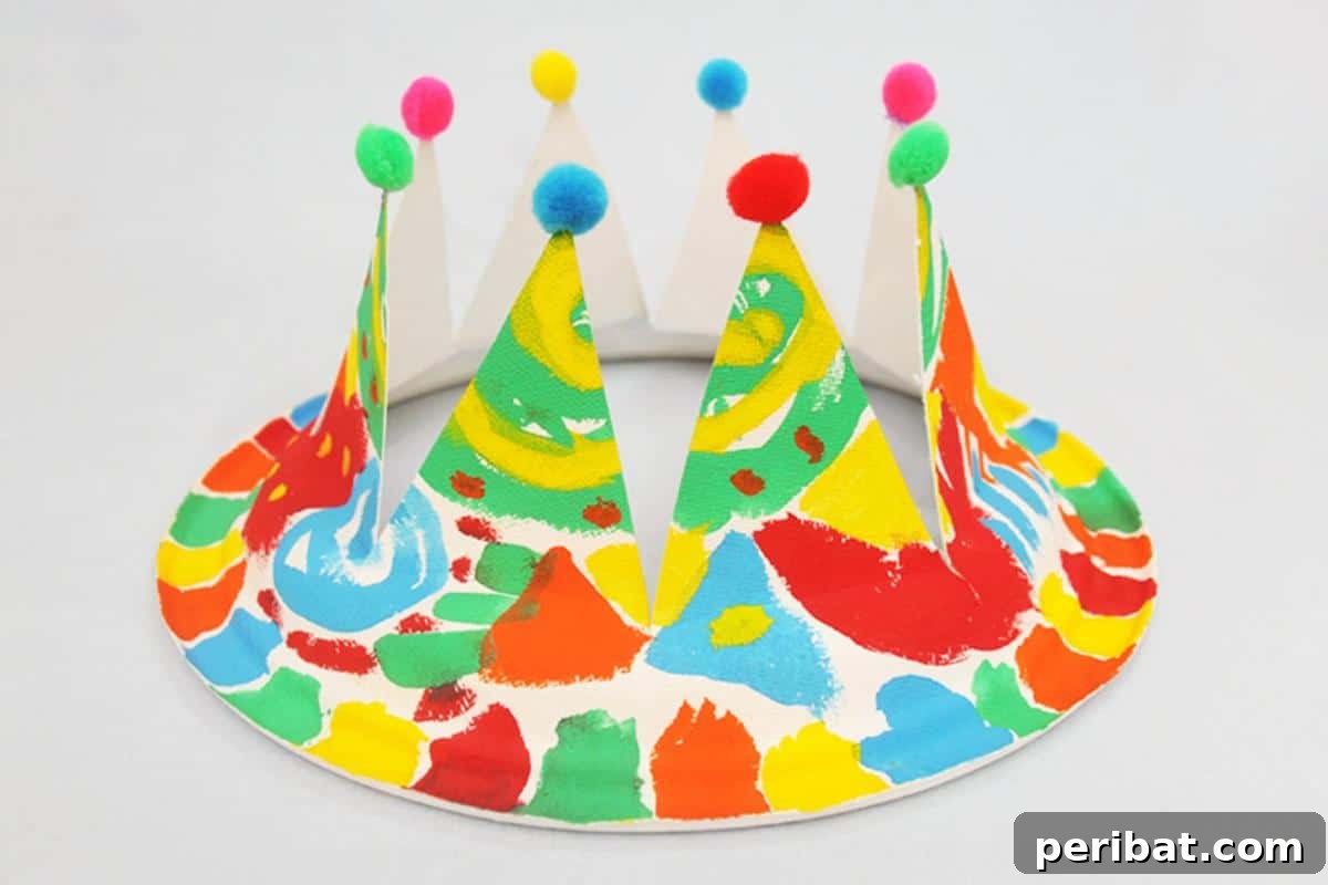 Paper Plate Crown