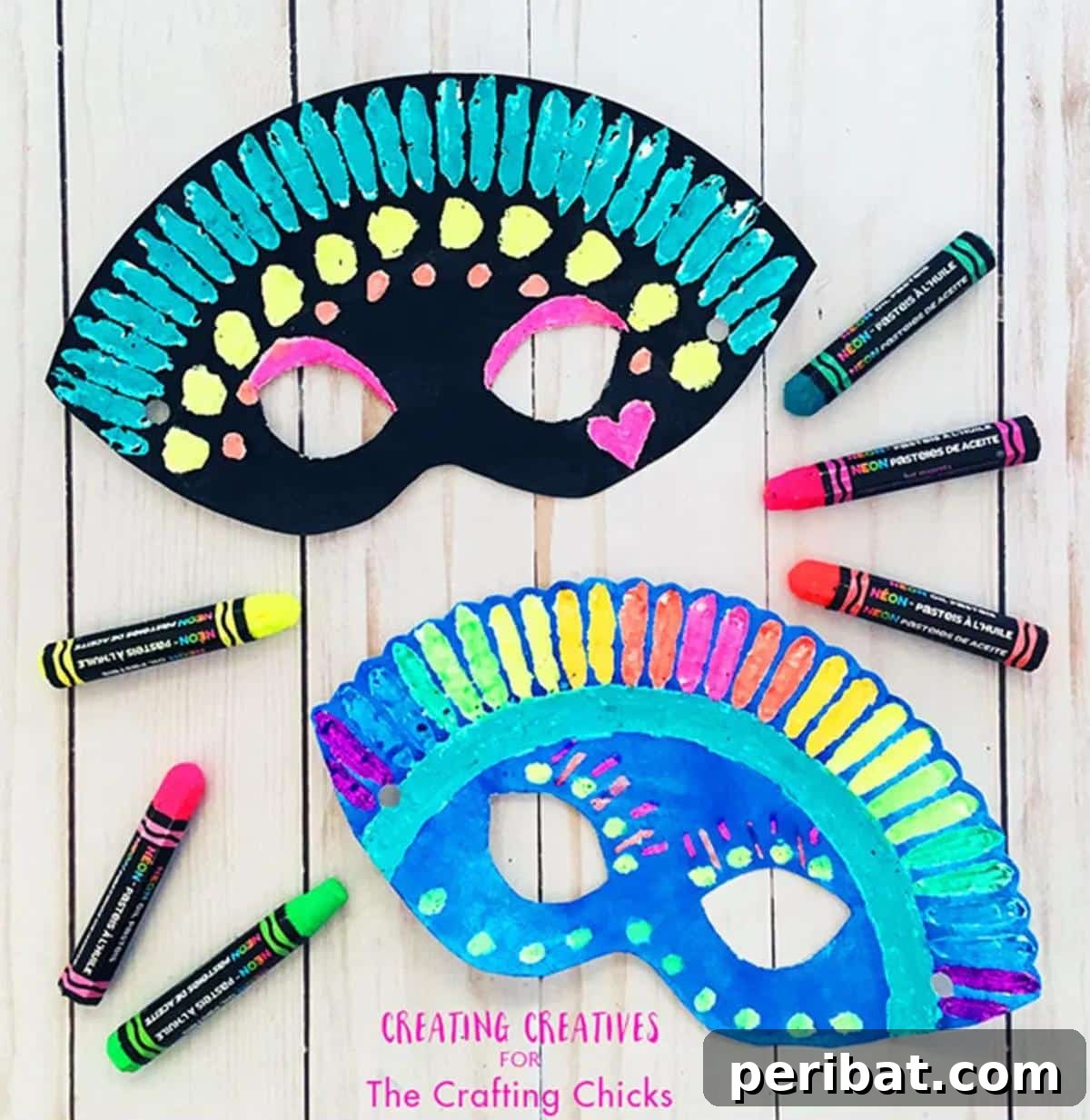 Paper Plate Masks