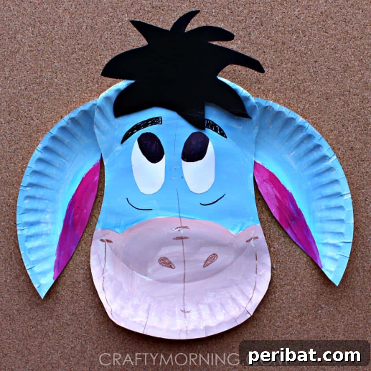 Paper Plate Donkey