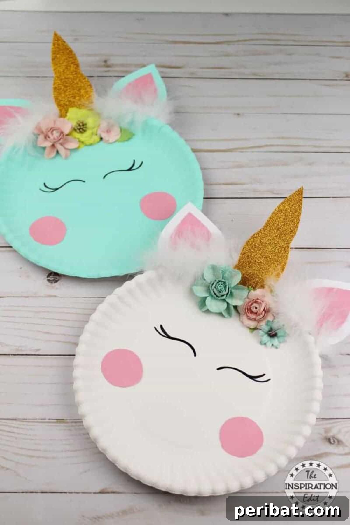 Paper Plate Unicorns