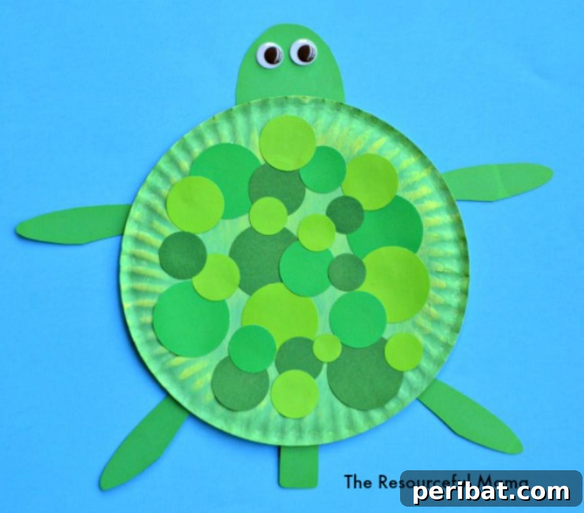 Paper Plate Turtle