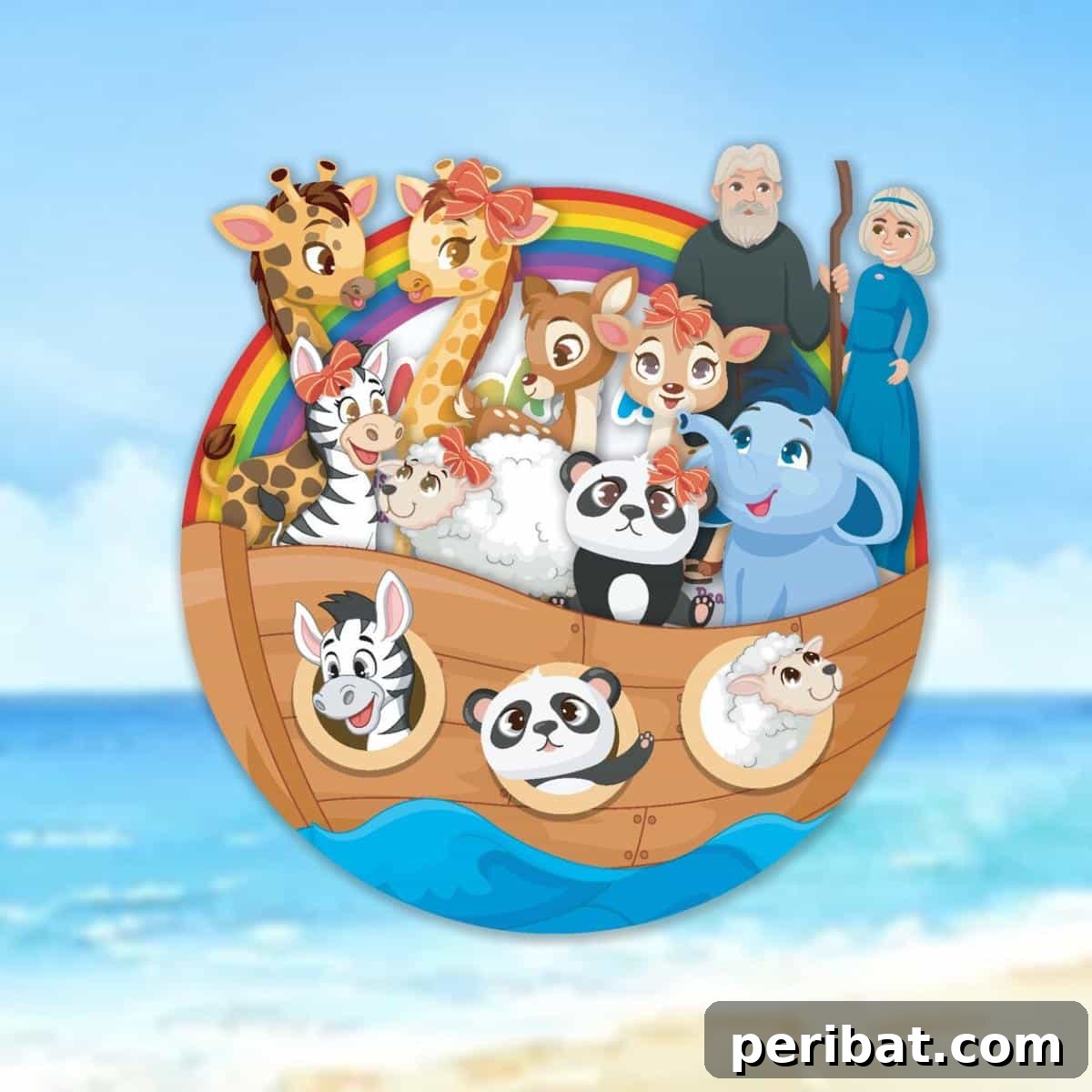 Noah’s Ark DIY Paper Plate Craft