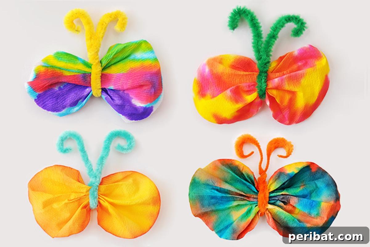 Coffee Filter Butterflies