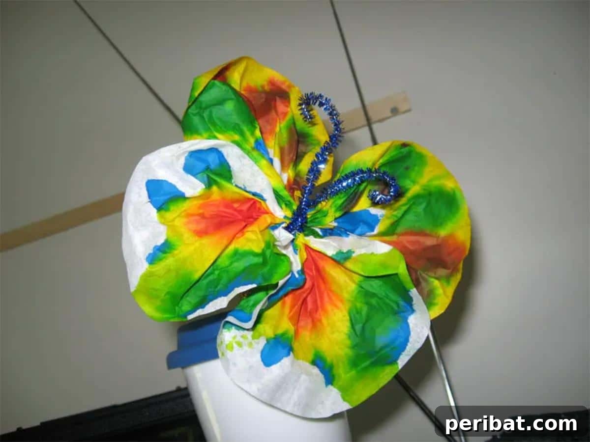 Coffee Filter Butterflies With Markers or Paint