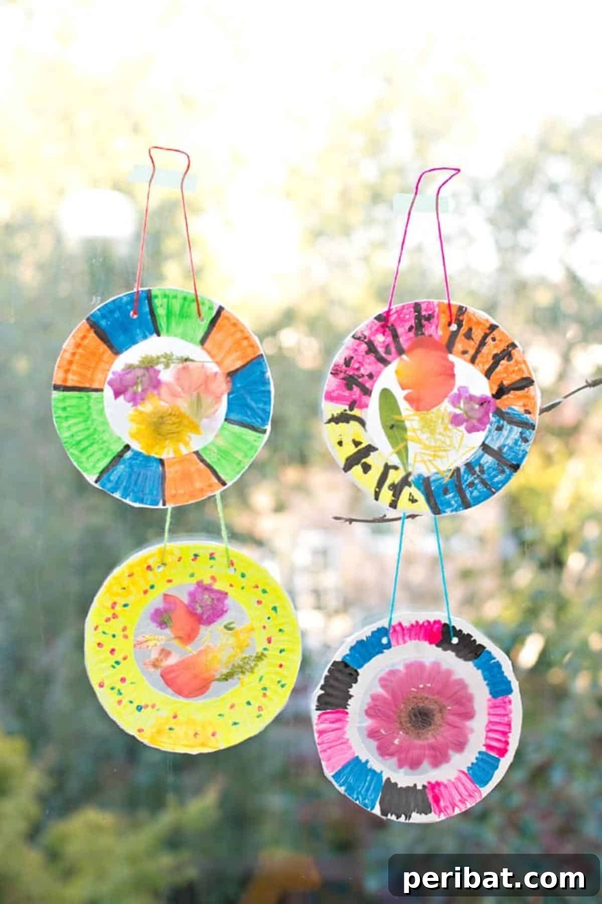 Crafting Nature's Radiance Suncatcher Projects 11 Colorful and Easy Flower Suncatchers